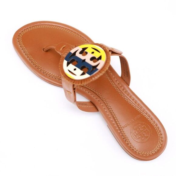 NIB Tory Burch FRINGE Miller Thong Sandals 6.5 - Picture 9 of 10